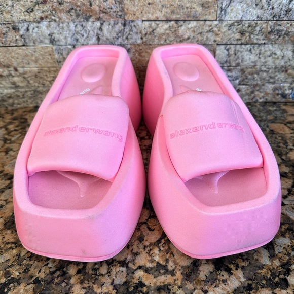 Alexander Wang
Women's Pink Taji 115 Flatform Sandals - Picture 5 of 12